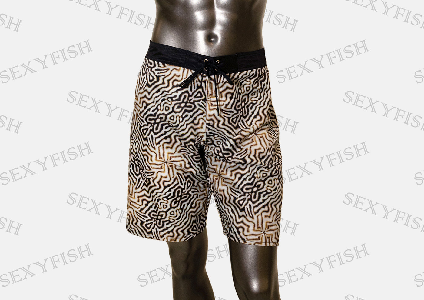 海洋時尚男短褲】河豚地圖紋Map Pufferfish Men's Shorts – SEXYFISH WEAR